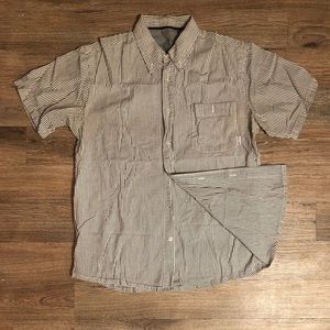 Pinstriped Button Down